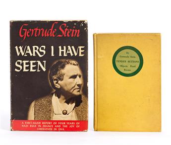 Stein, Gertrude (1874-1946) Two First Edition Titles, One Signed & Inscribed.